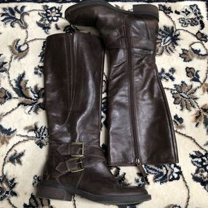 ENZO ANGIOLINI GENUINE LEATHER RIDING BOOT